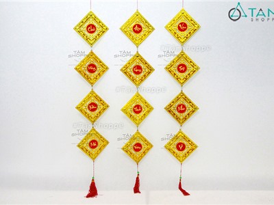 Dây vuông treo tết số 28 (120cm)